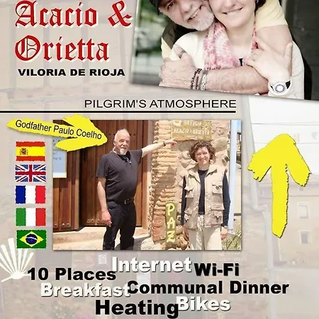 Refugio Peregrinos Acacio & Orietta * Viloria de Rioja